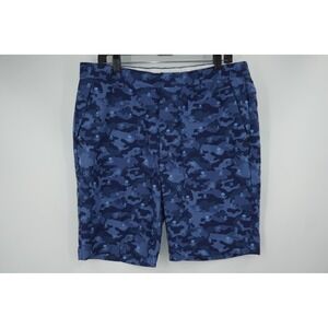 G/FORE Shorts Men's 36 Blue Skull Camo Golf Chino Performance Pockets Stretch‎